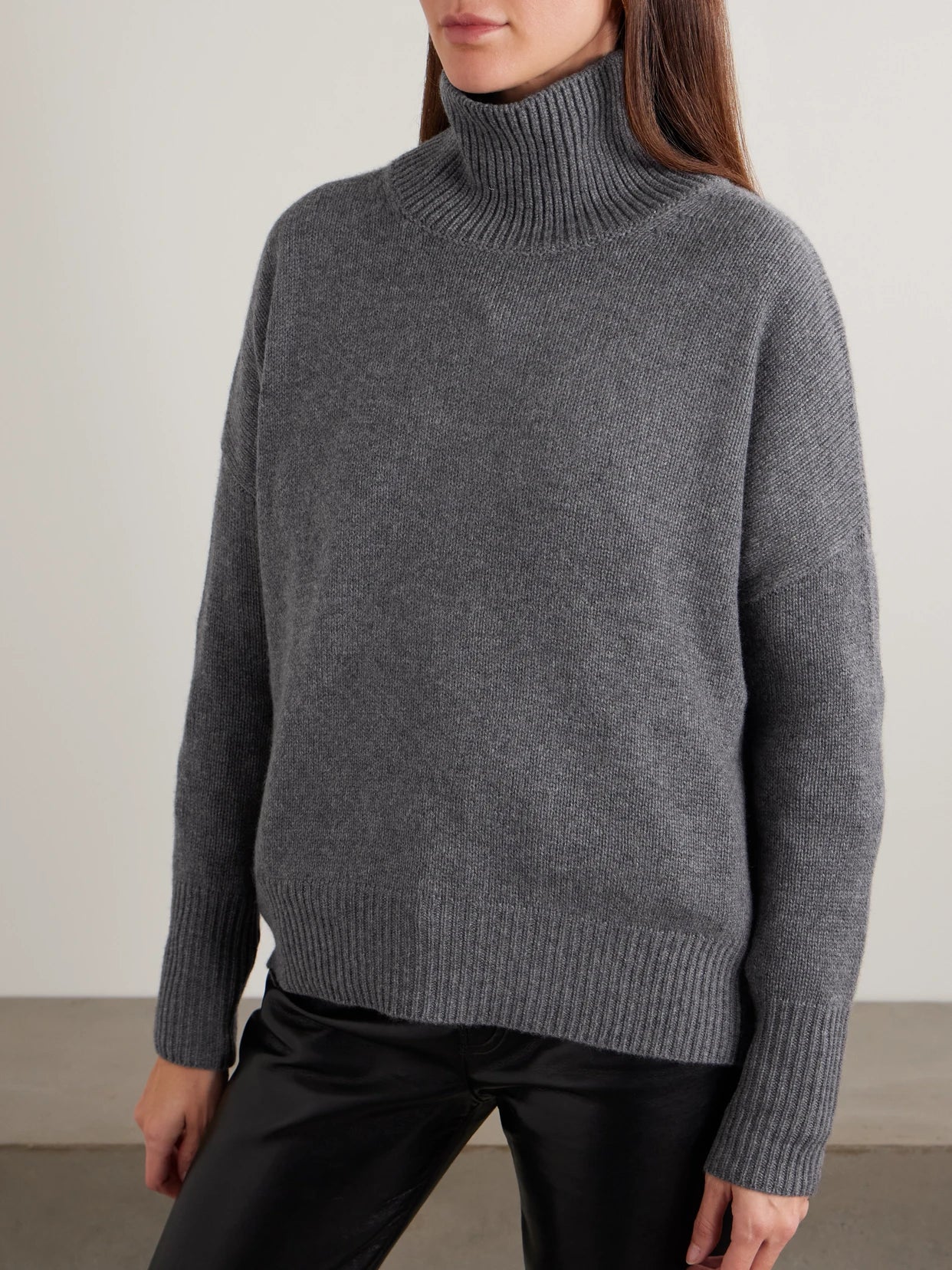 Heidi Cashmere Turtleneck Sweater