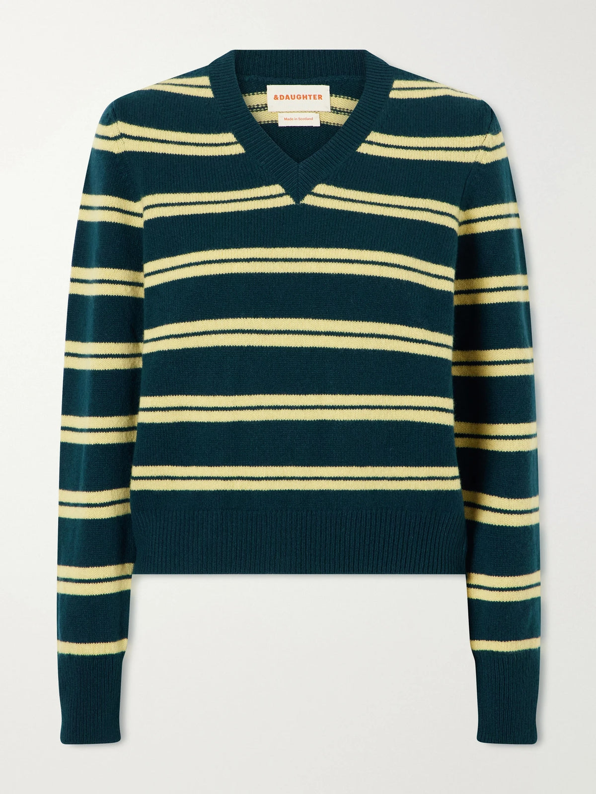 &Daughter Sligo Striped Wool Sweater