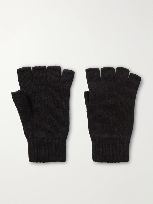 Johnstons of Elgin + Net Sustain Cashmere Fingerless Gloves