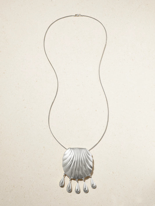 Juju Vera Petra Silver Necklace