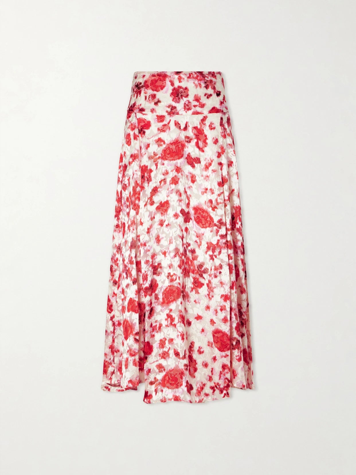Hilza Floral-print Chiffon Midi Skirt