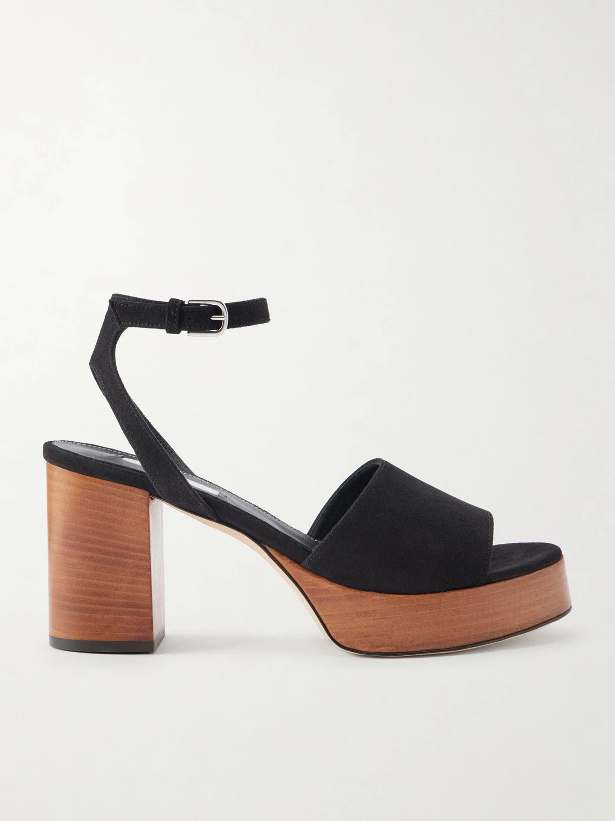 TOTEME Suede Platform Sandals