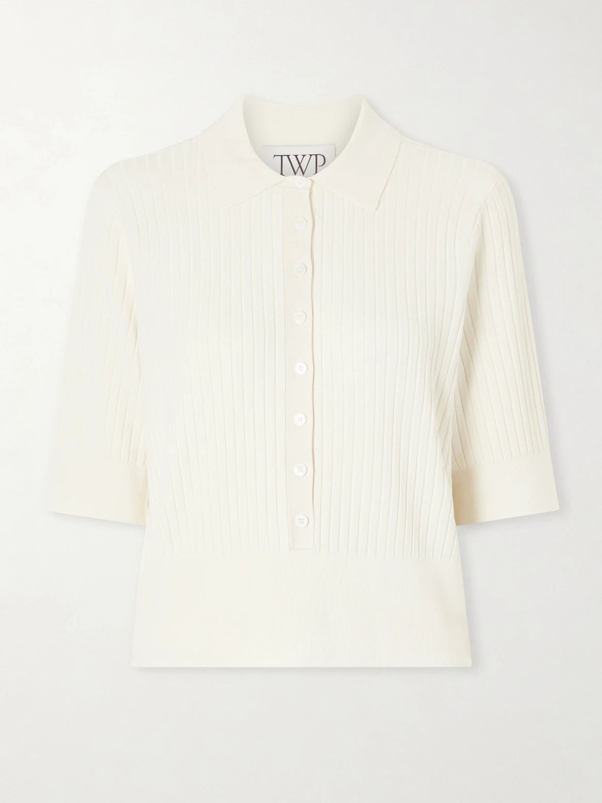Ribbed Jersey Shirt