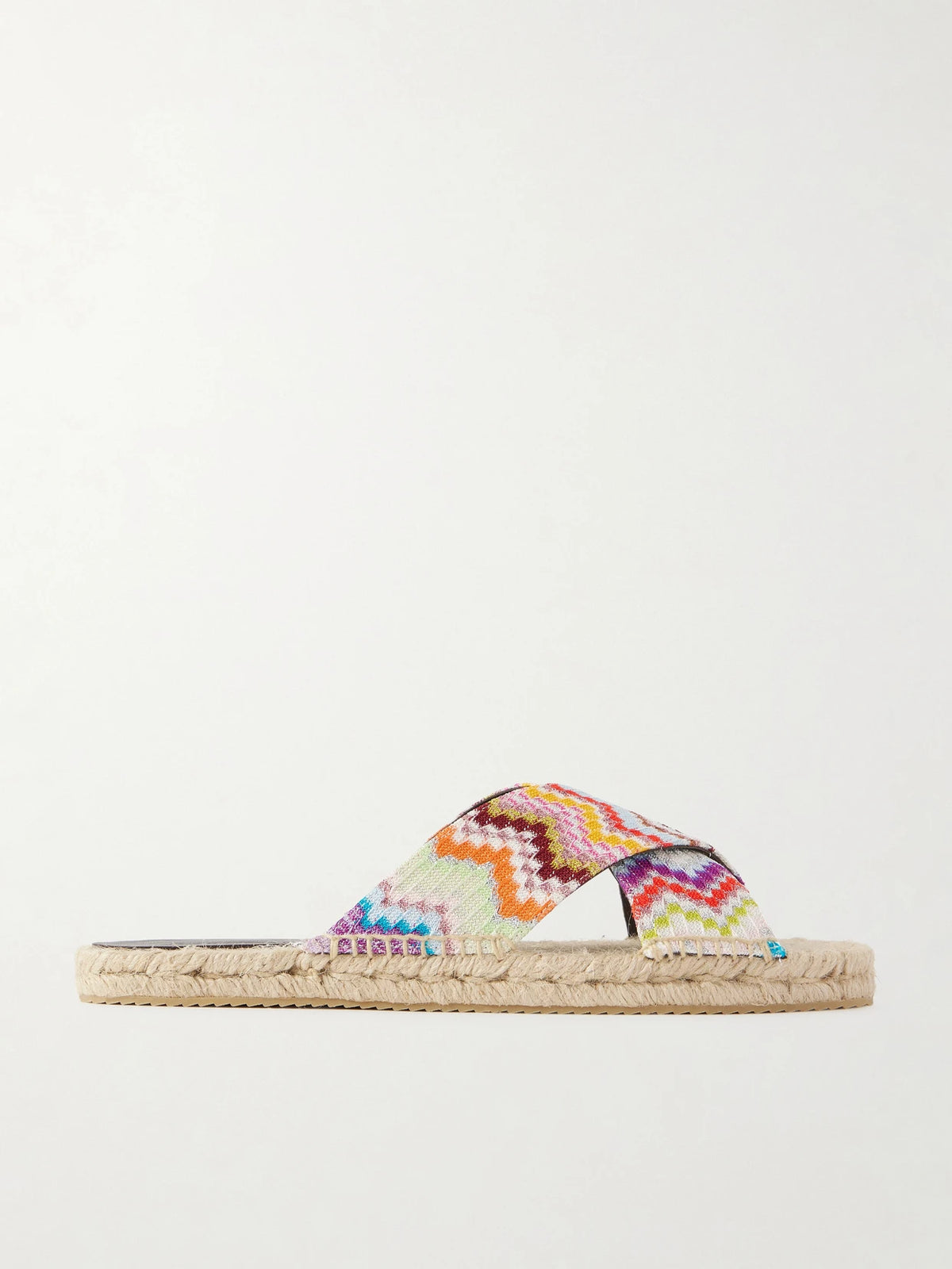 Harlow Striped Woven Espadrilles