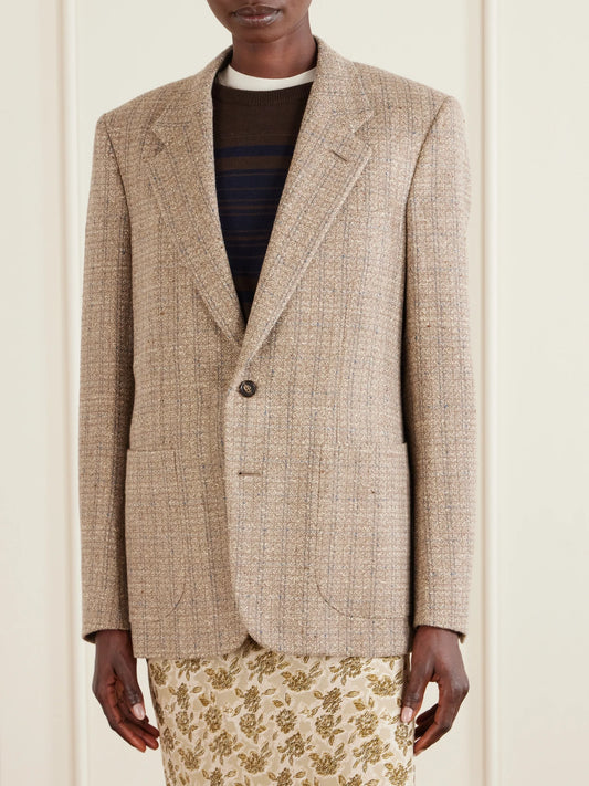 Hedland Checked Tweed Blazer