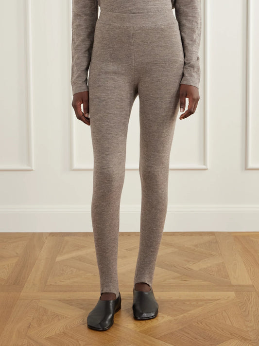 Lauren Manoogian Merino Wool-blend Stirrup Leggings