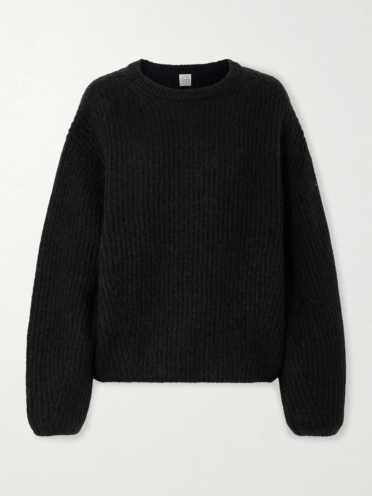 Ribbed Mohair-blend Sweater