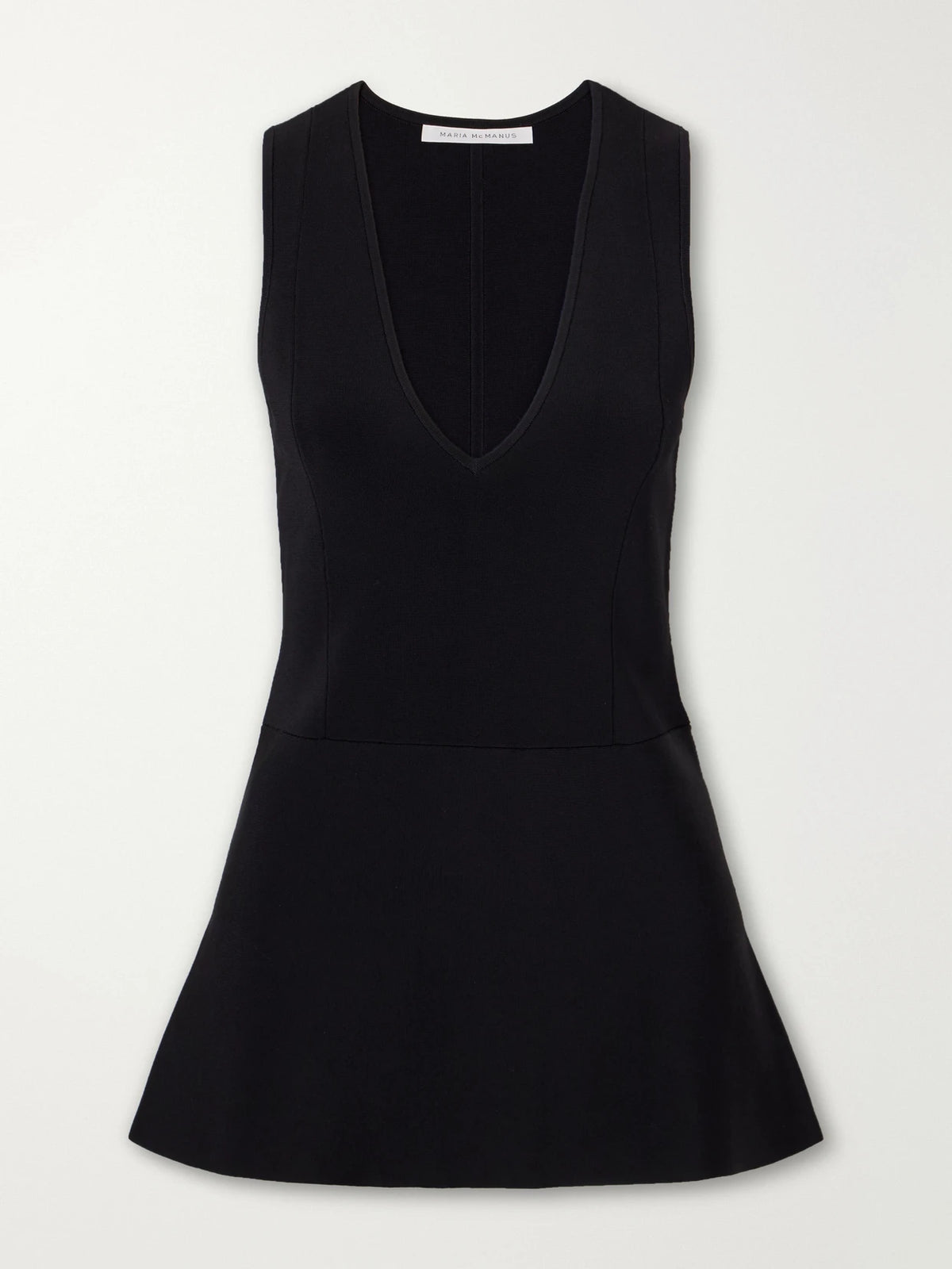 Maria McManus Peplum Knitted Top