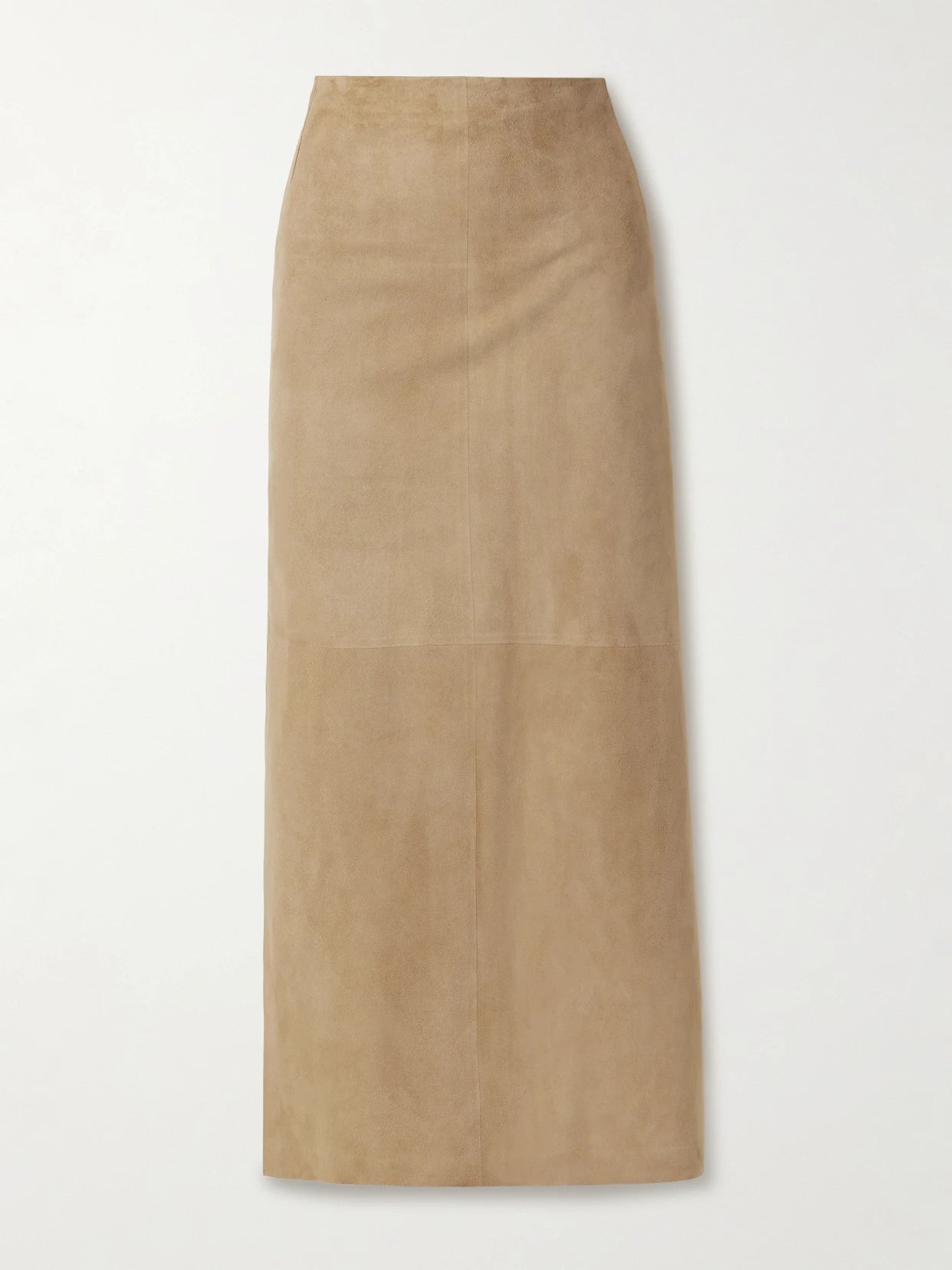 Danas Paneled Suede Midi Skirt