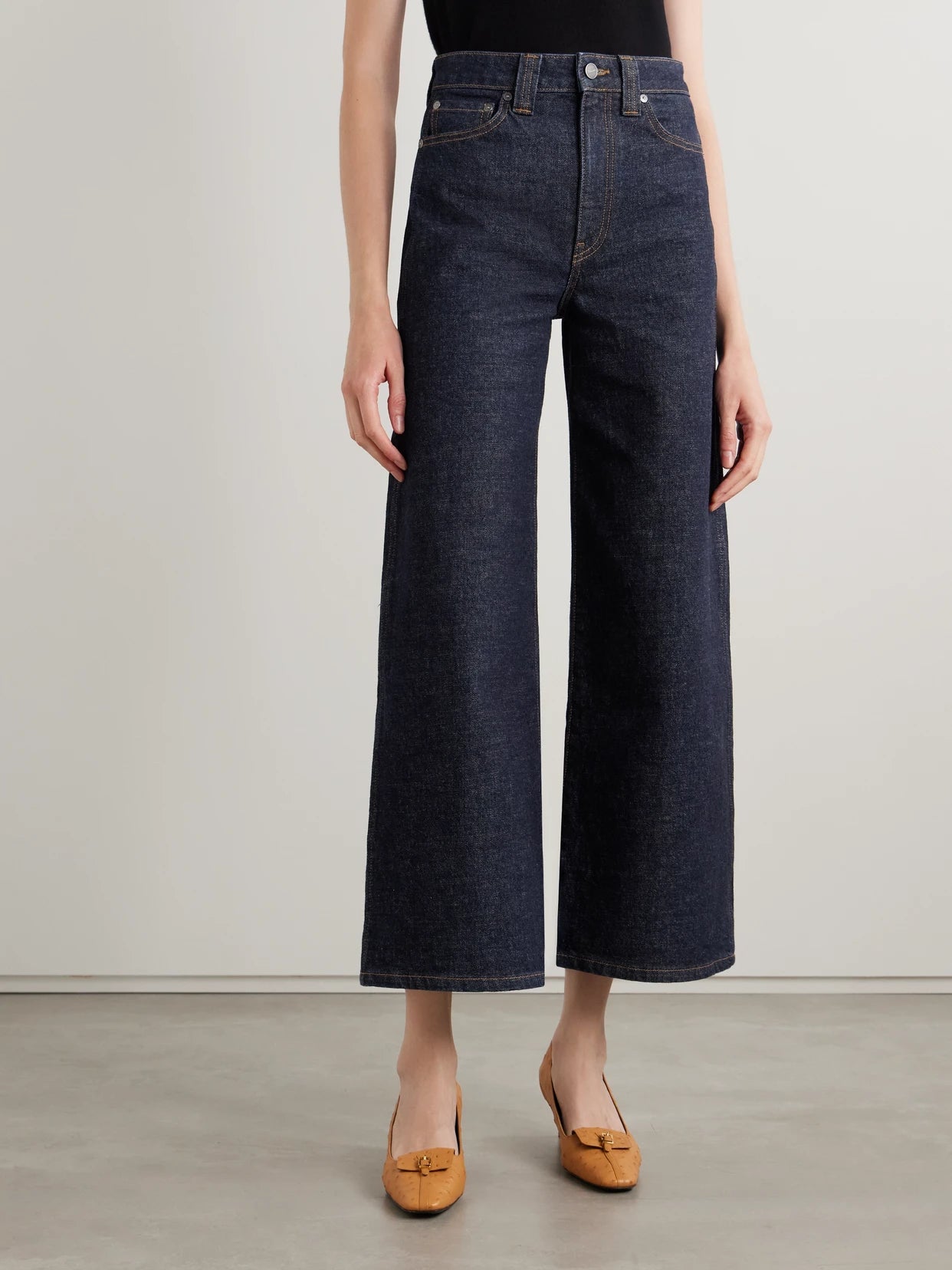 Delina High-rise Straight-leg Jeans