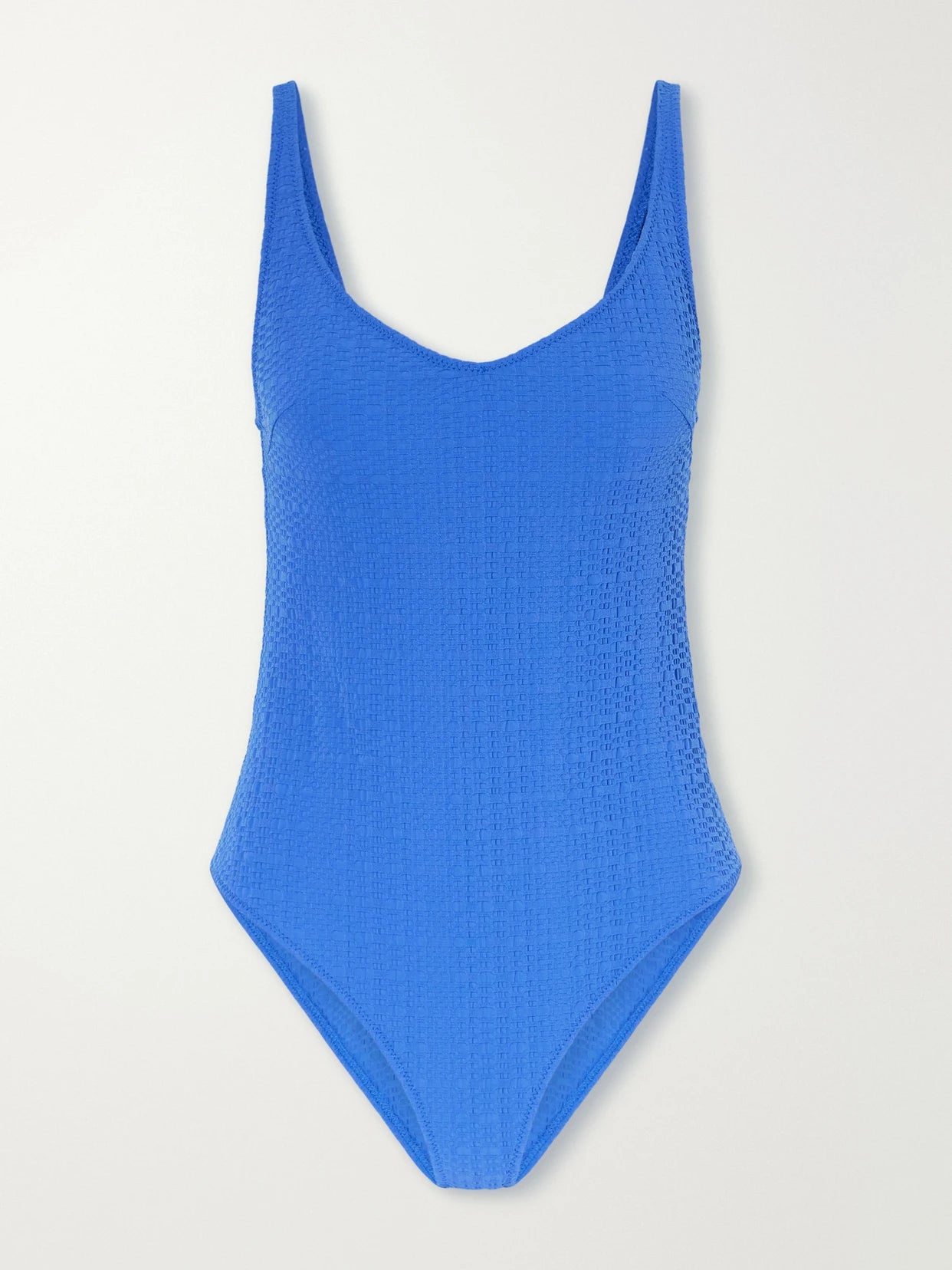 Image of Swimwear. Product name - Marilyn Maillot One-piece in Blue colour by brand - Lisa Marie Fernandez