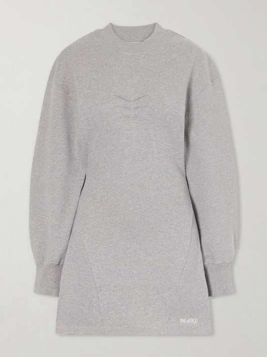 Cotton-jersey Mini Dress