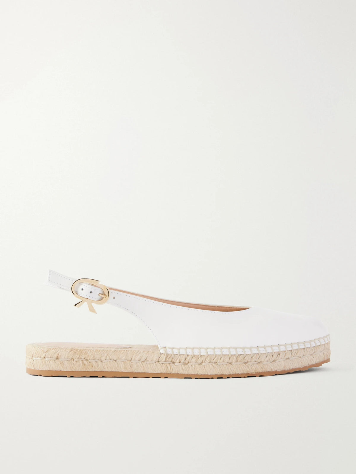Paz Leather Slingback Espadrilles