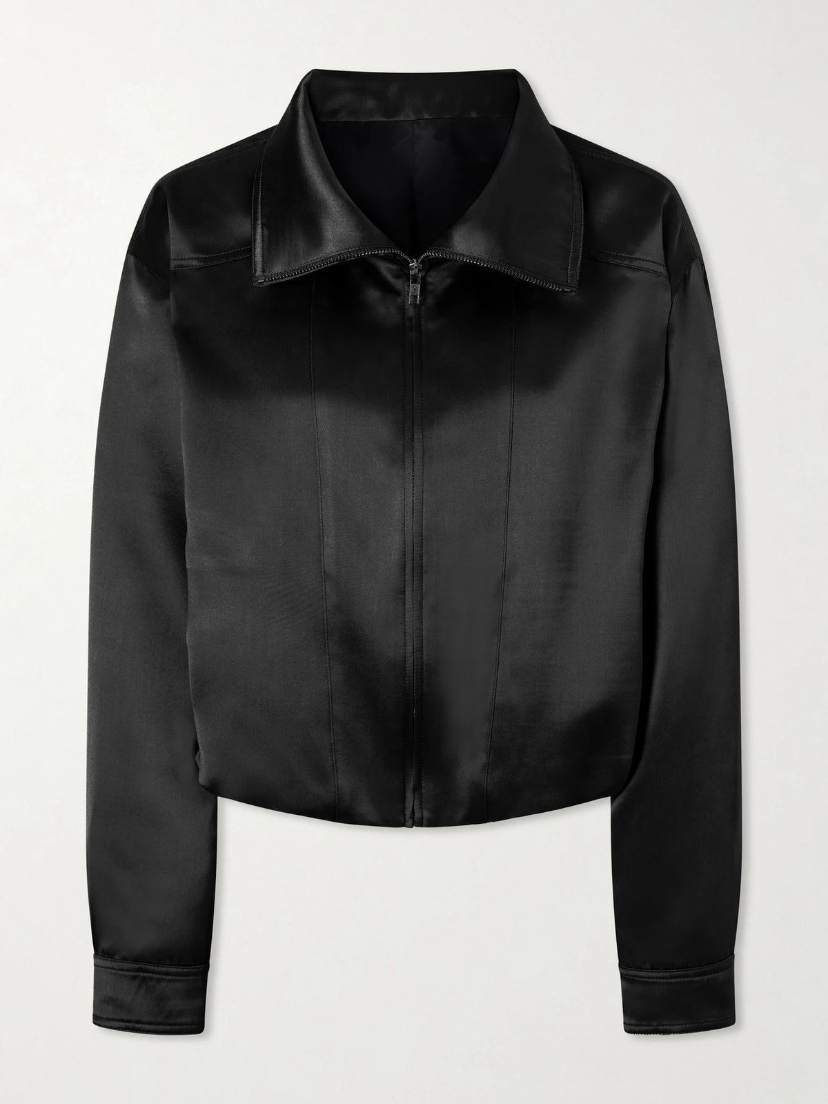 AFLALO Audra Satin Jacket