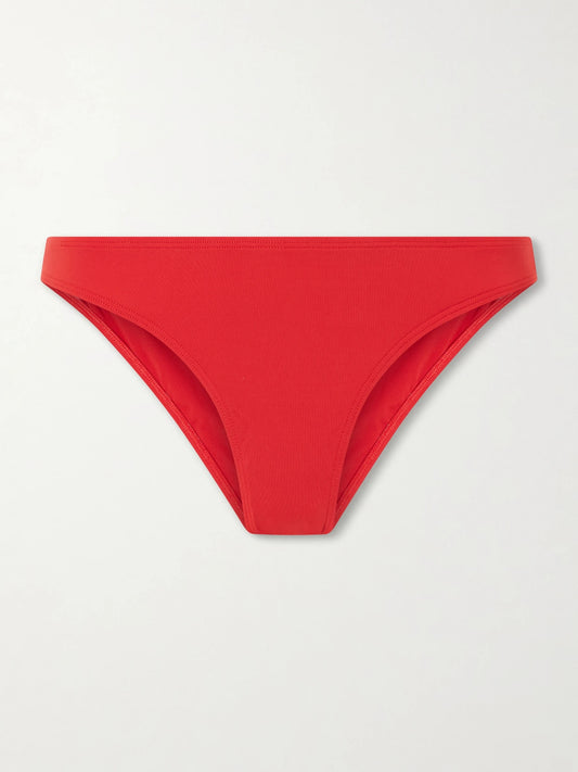 Image of Swimwear. Product name - Bikini Briefs in Red colour by brand - Nili Lotan
