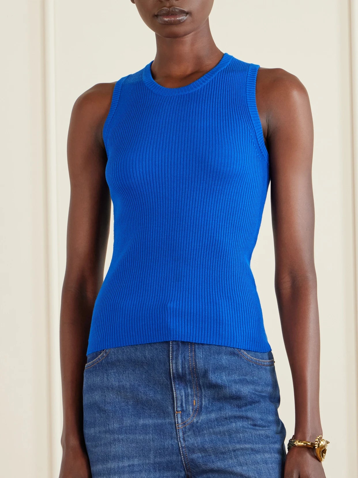 Ribbed Wool Tank
