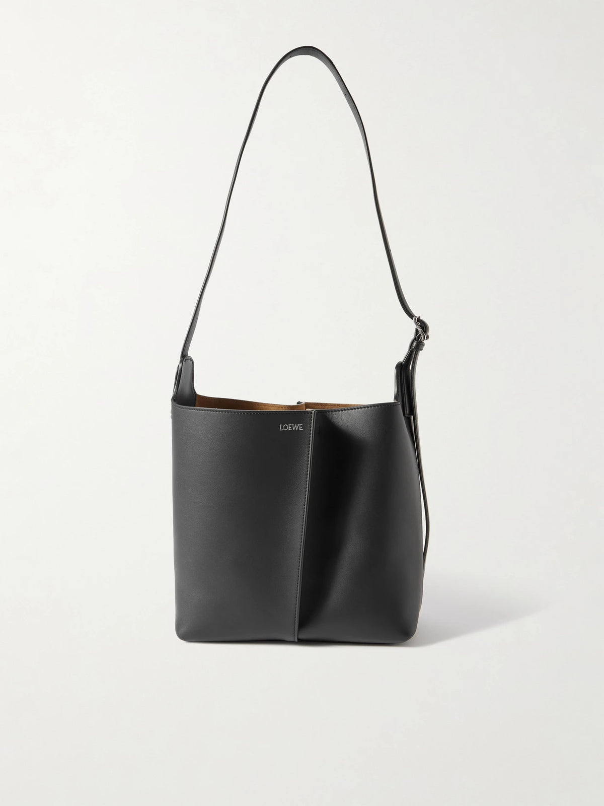 Bilbao Medium Pleated Leather Shoulder Bag