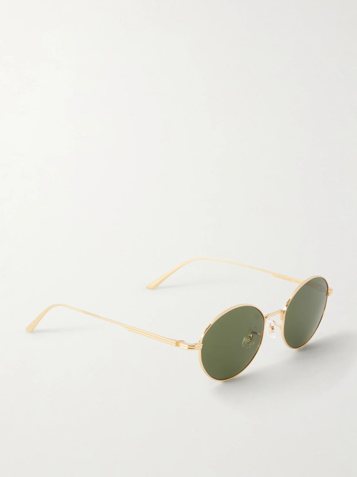 + Khaite 1994c Round-frame Metal Sunglasses