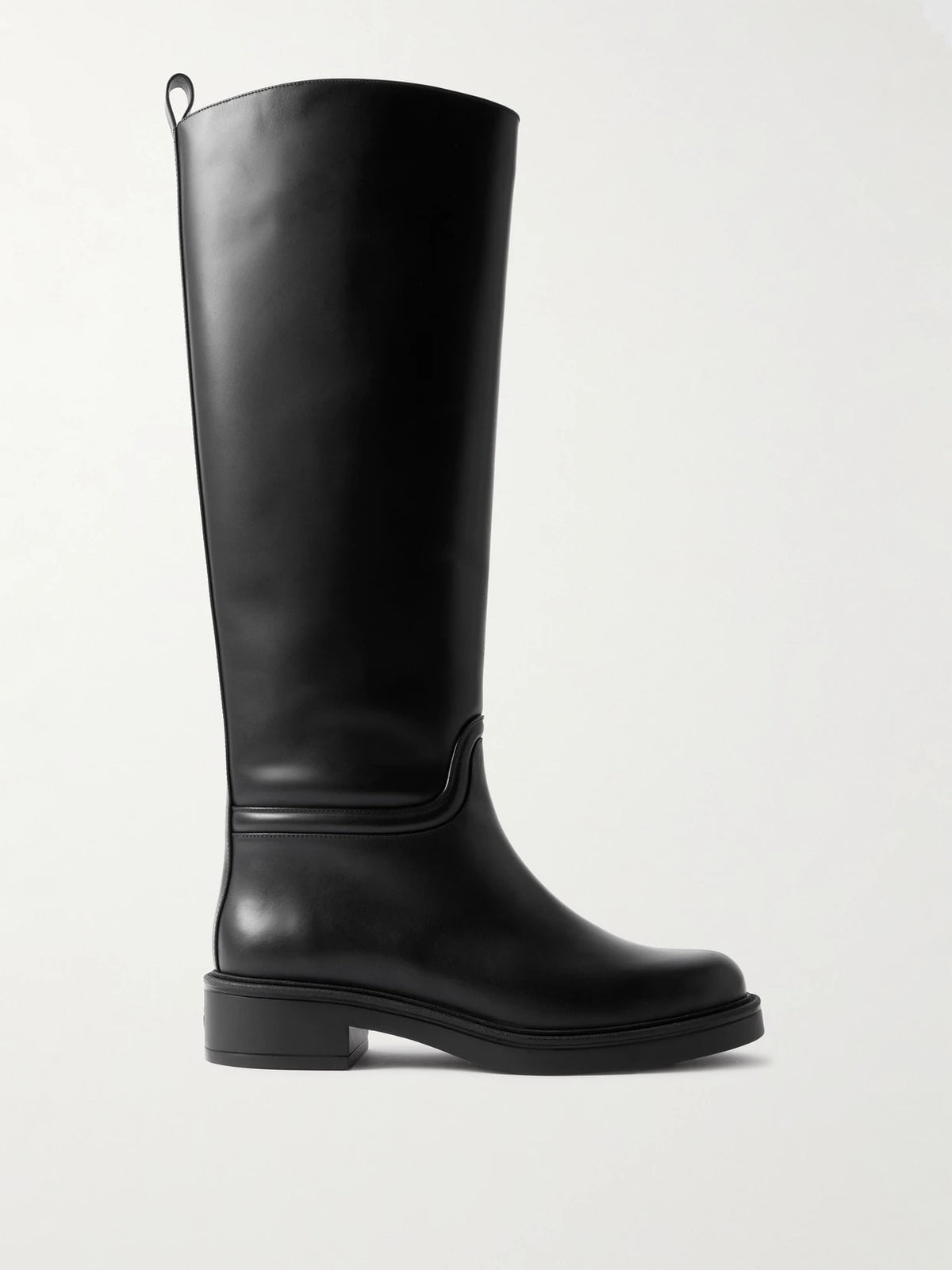 Celia Riding Leather Knee Boots