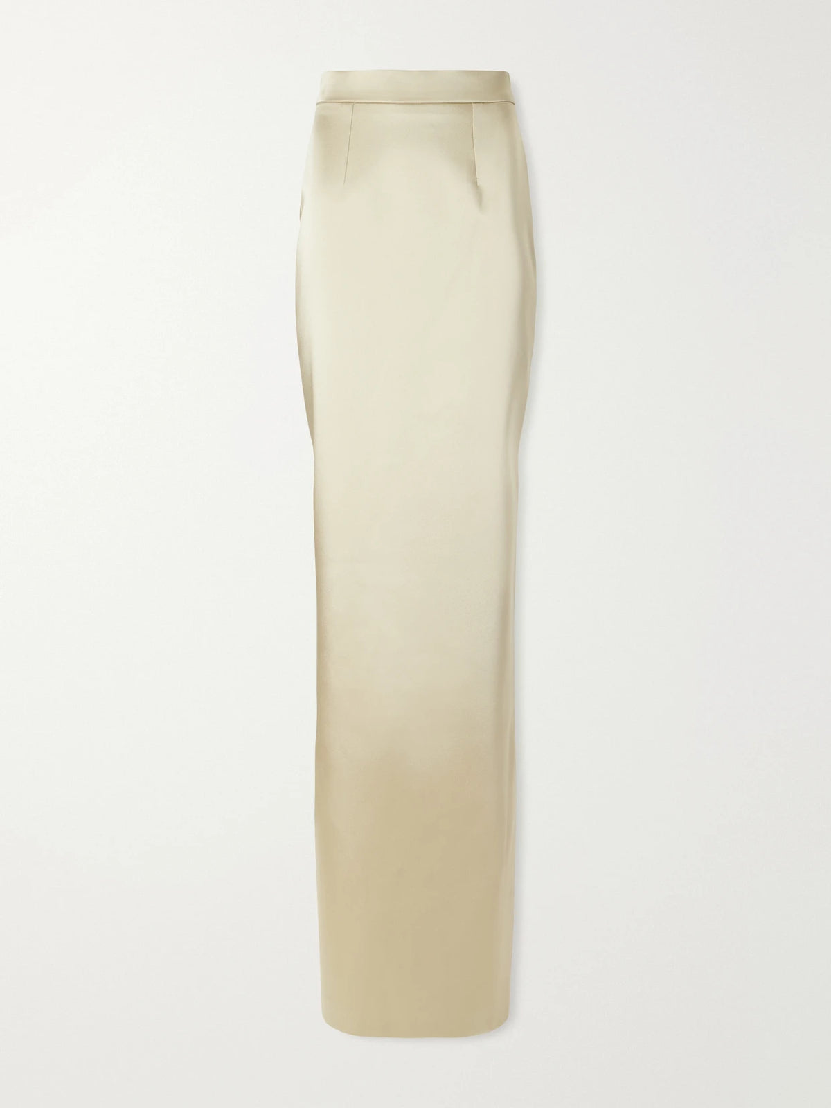 Ilkyaz Ozel Sirena Satin Maxi Skirt