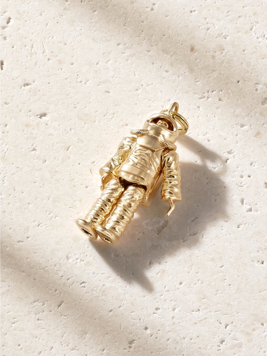 The Spaceman 18-karat Gold Pendant