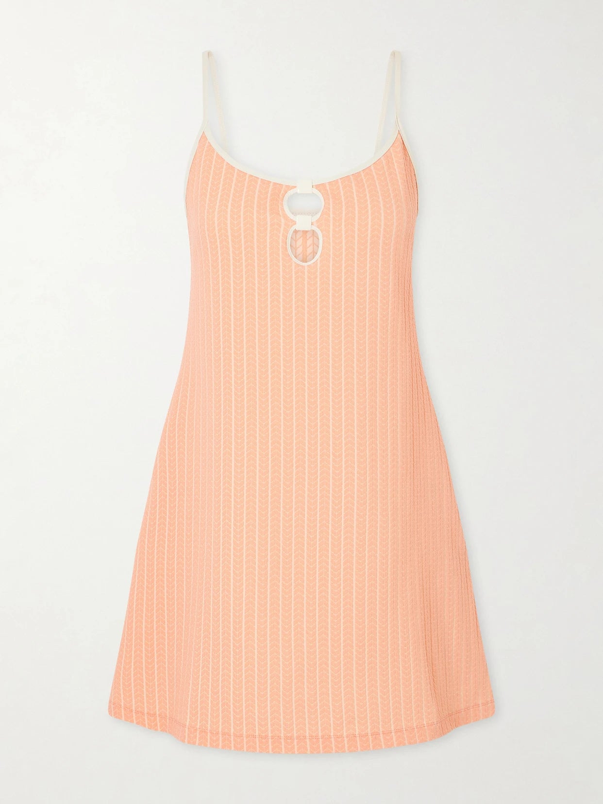 Vitality Cut-out Jacquard Coverup