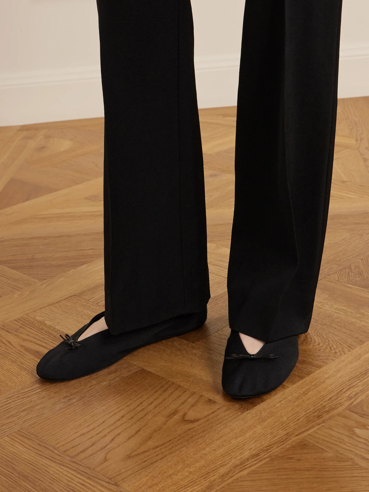 Fay Wool Ballet Flats