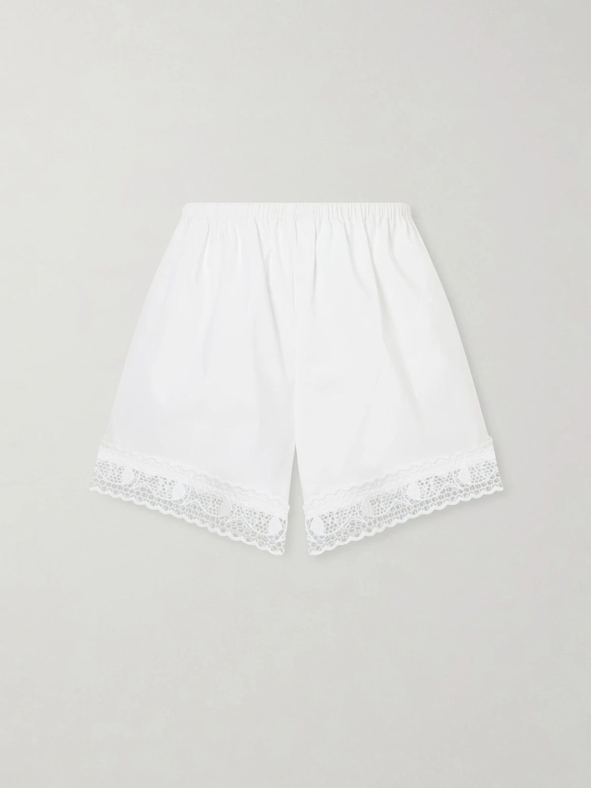 STAUD +da Adolfo Brezza Cotton-blend Shorts