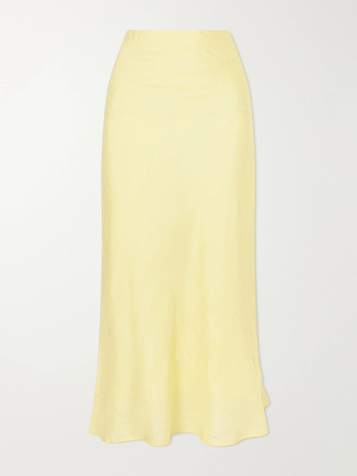 ALIX OF BOHEMIA Lyra Sunlight Silk Midi Skirt