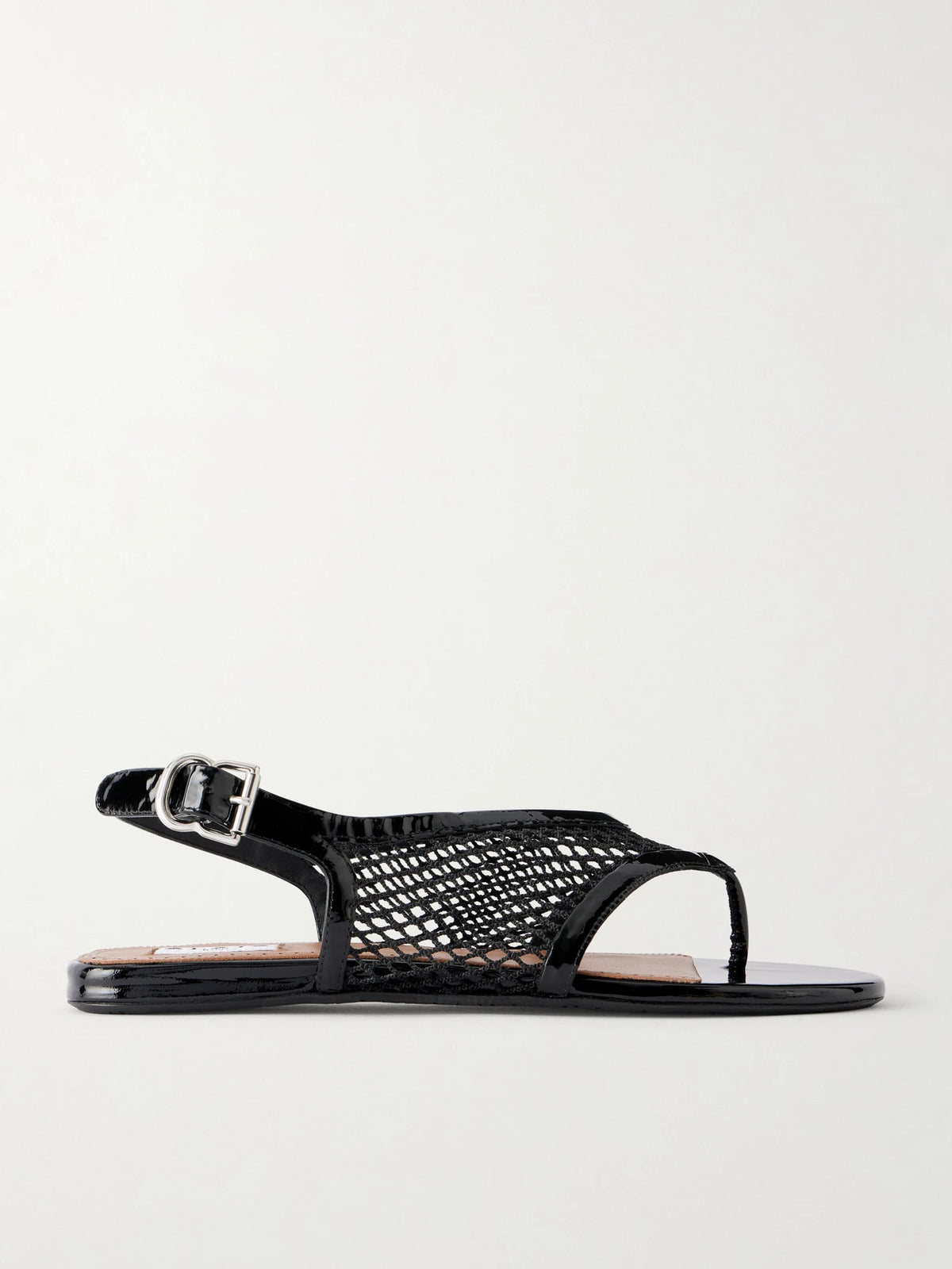 Fishnet Flat Sandals