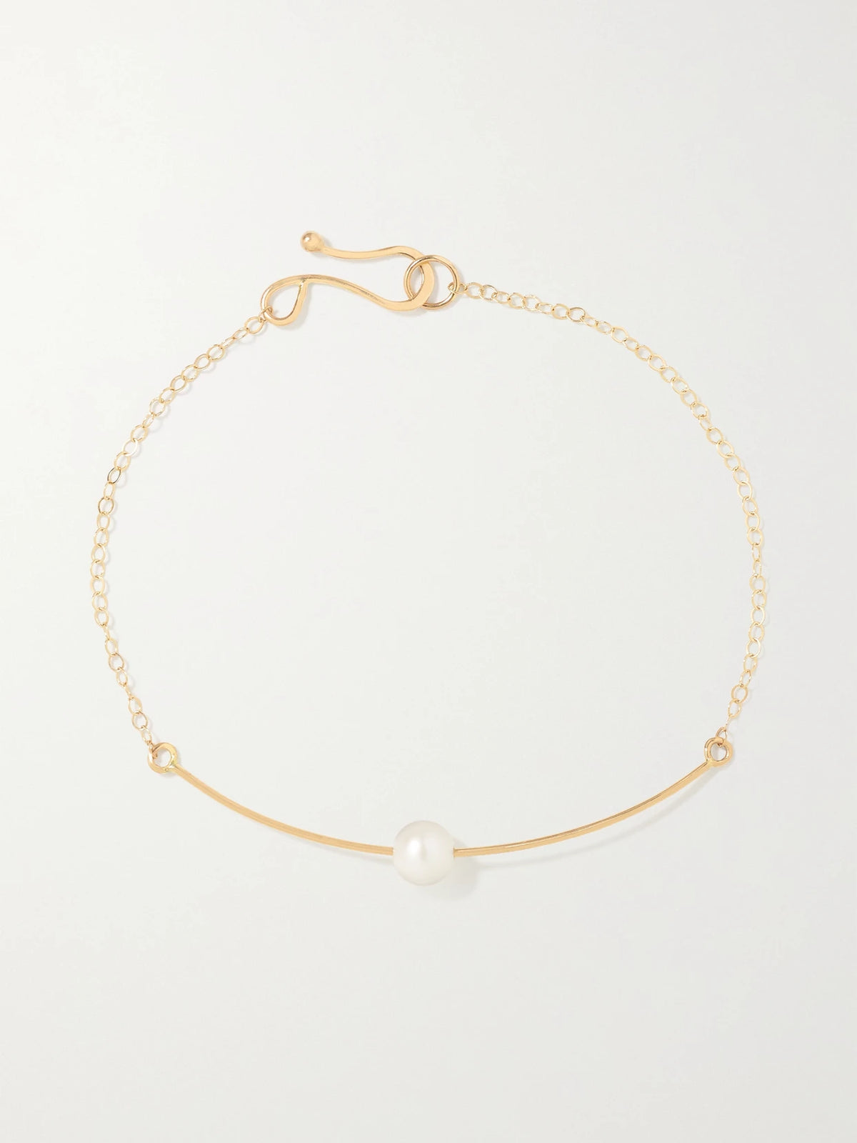14-karat Recycled Gold Pearl Bracelet