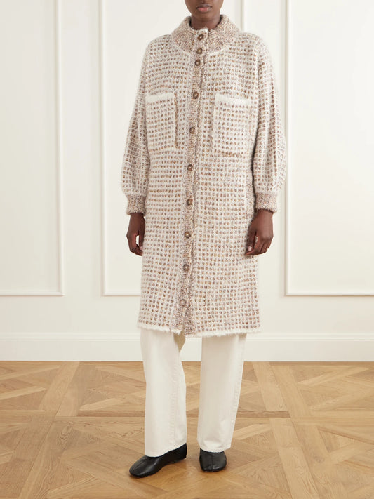 Missoni Mohair, Wool And Cotton-blend Coat