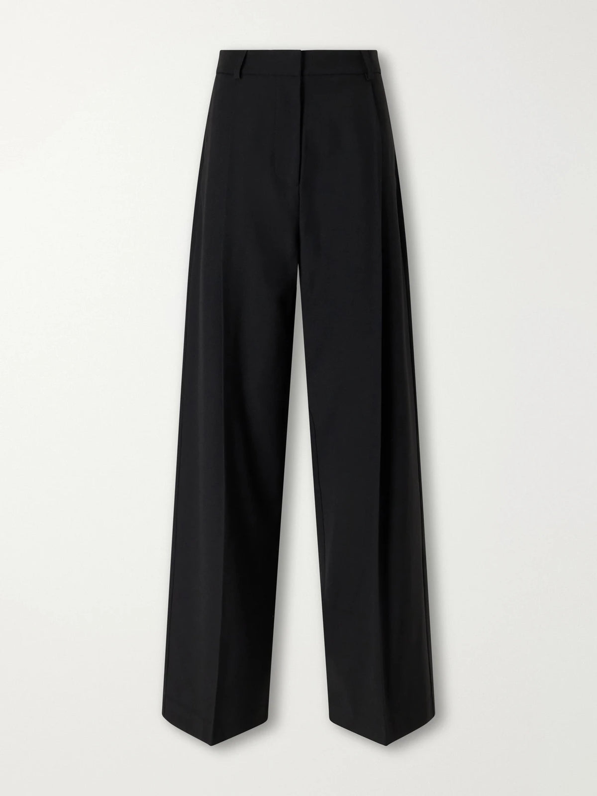 LIBEROWE Mika Pleated Wool Straight-leg Pants