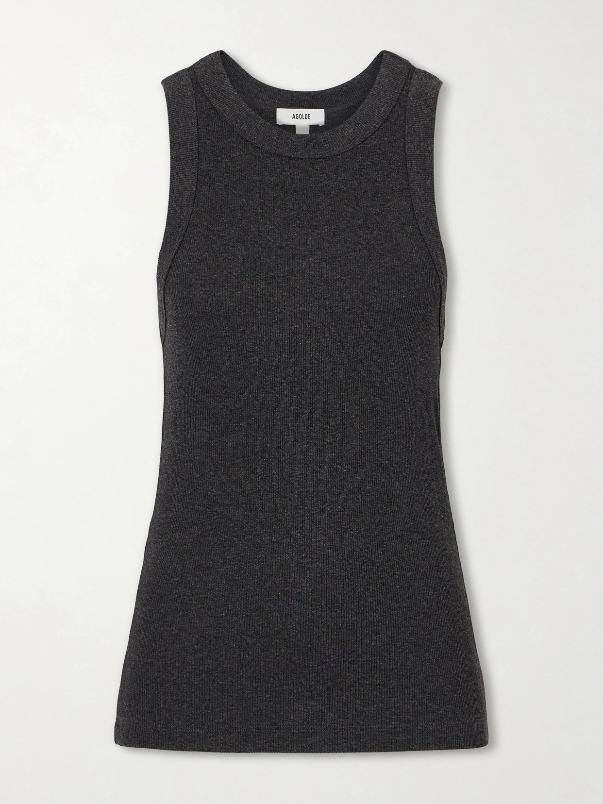 Leigh Ribbed Jersey Tank Top