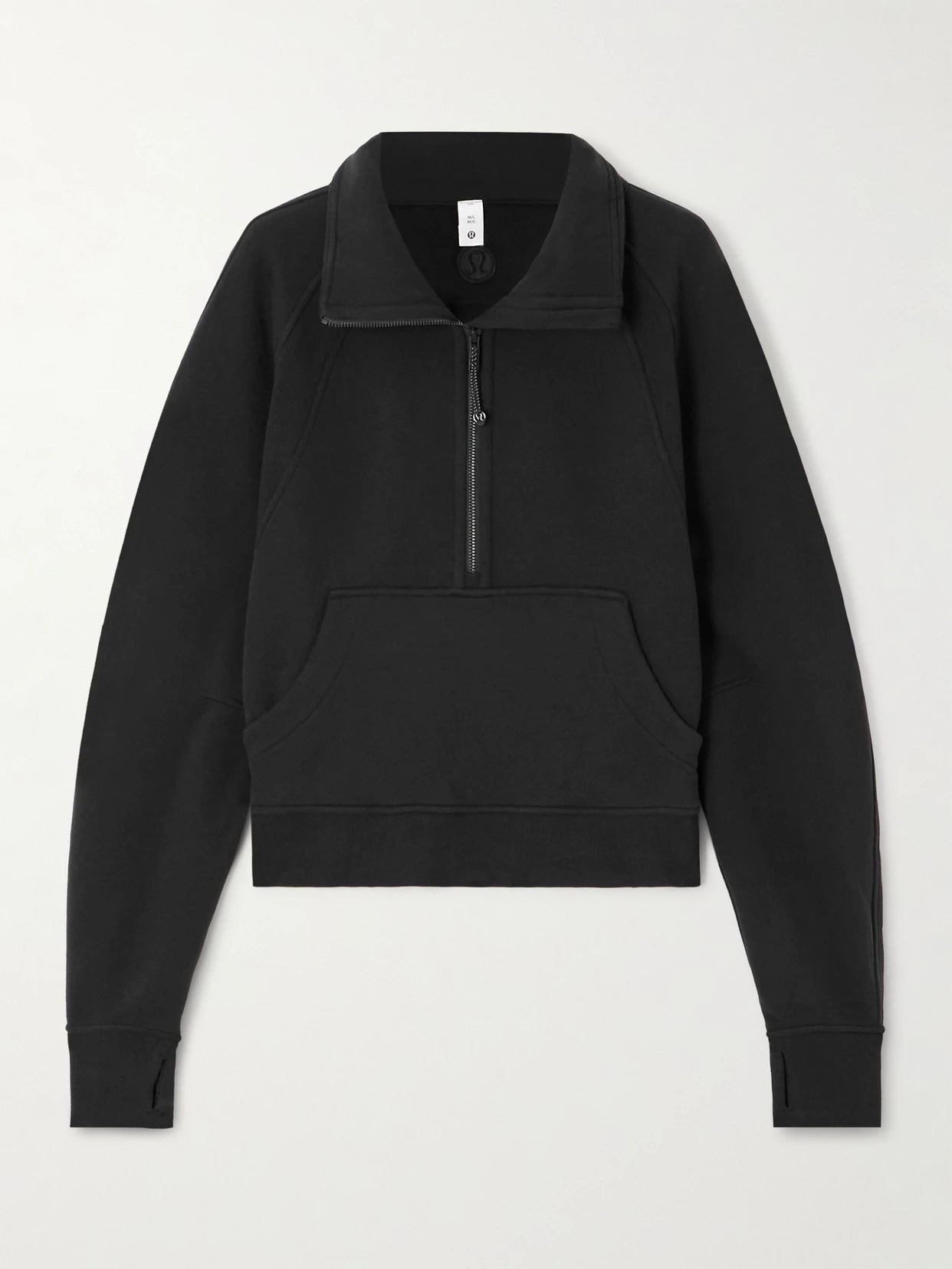 Scuba Half-zip Cotton-blend Sweatshirt