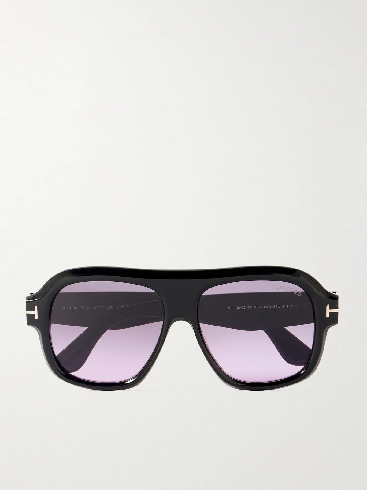 Rhonda Aviator-style Acetate Sunglasses