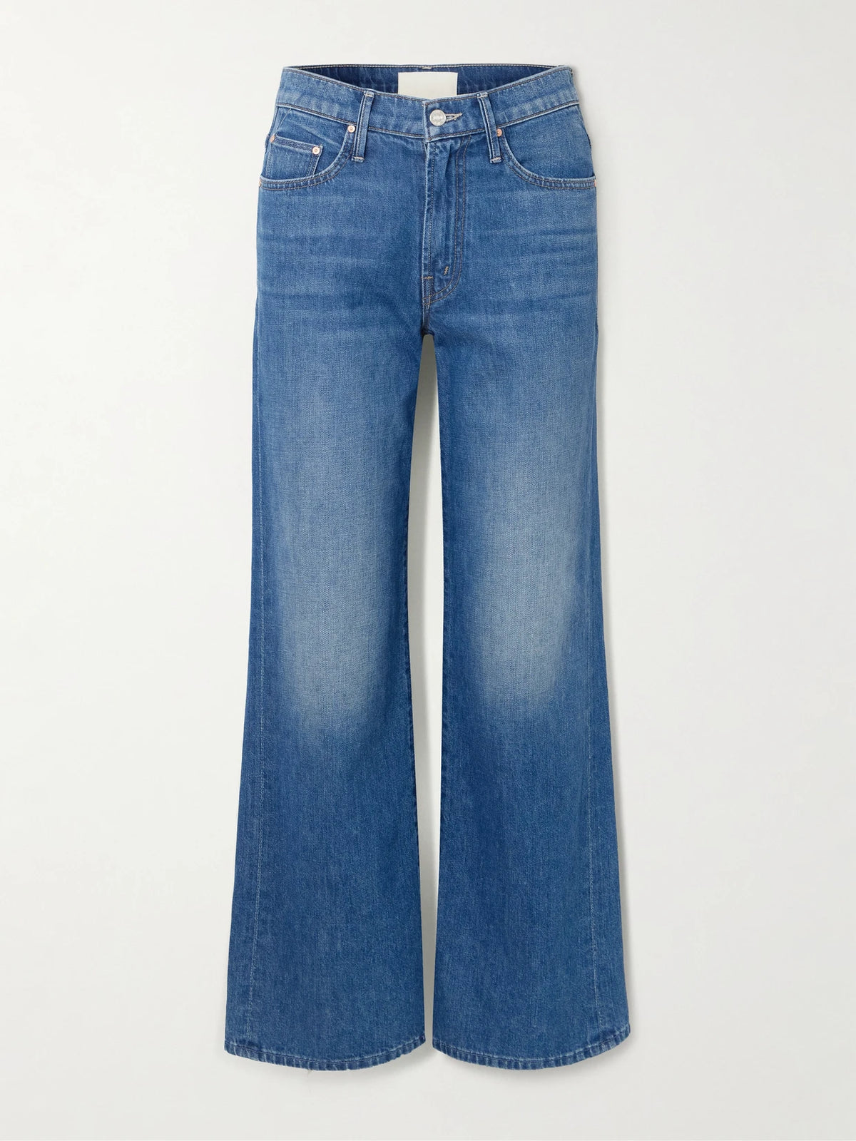 The Maven Skimp Mid-rise Straight-leg Jeans