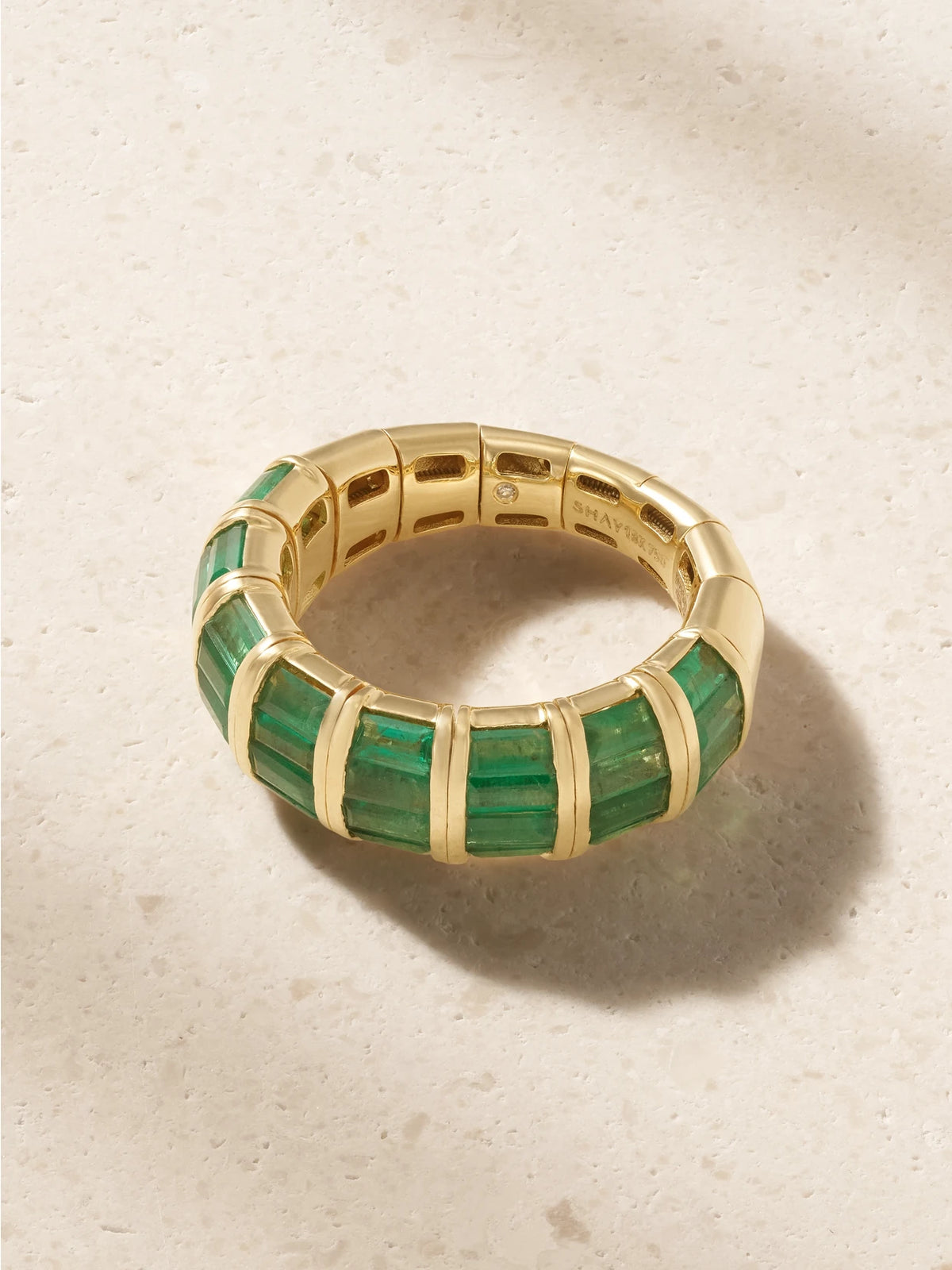 SHAY 18-karat Gold Emerald Ring