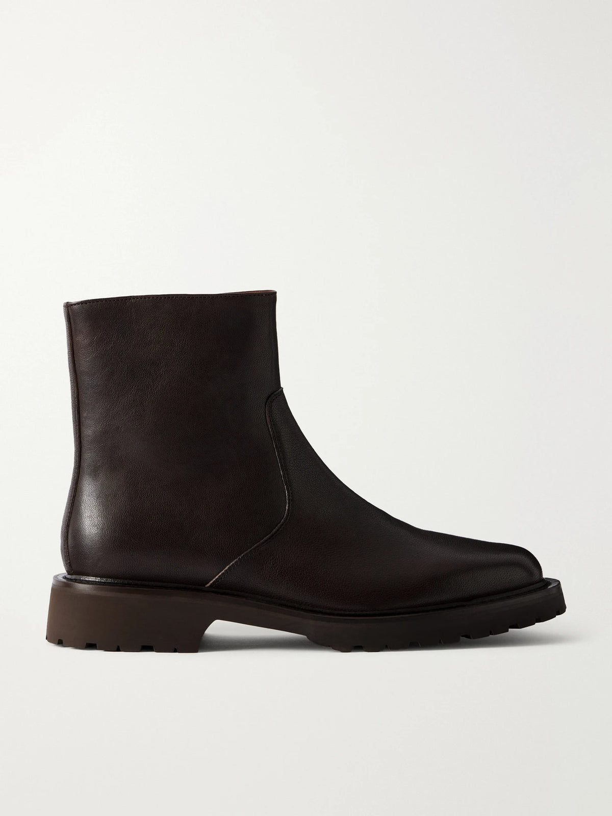 LEGRES 61 Washed Leather Ankle Boots