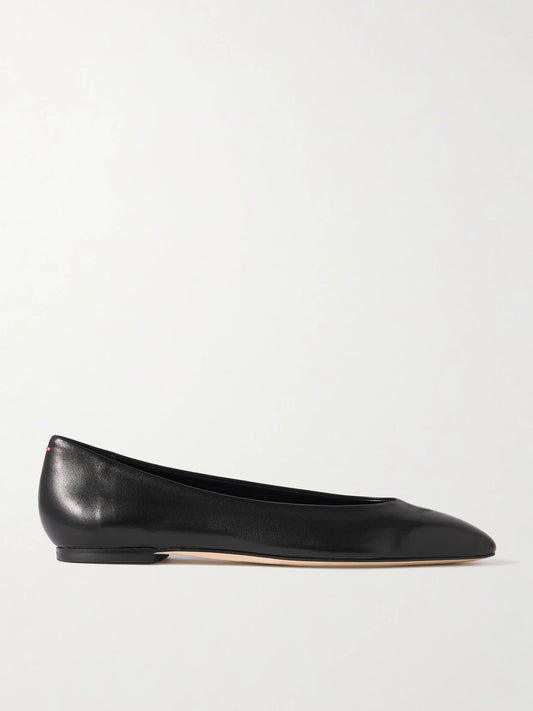 Ellie Leather Ballet Flats