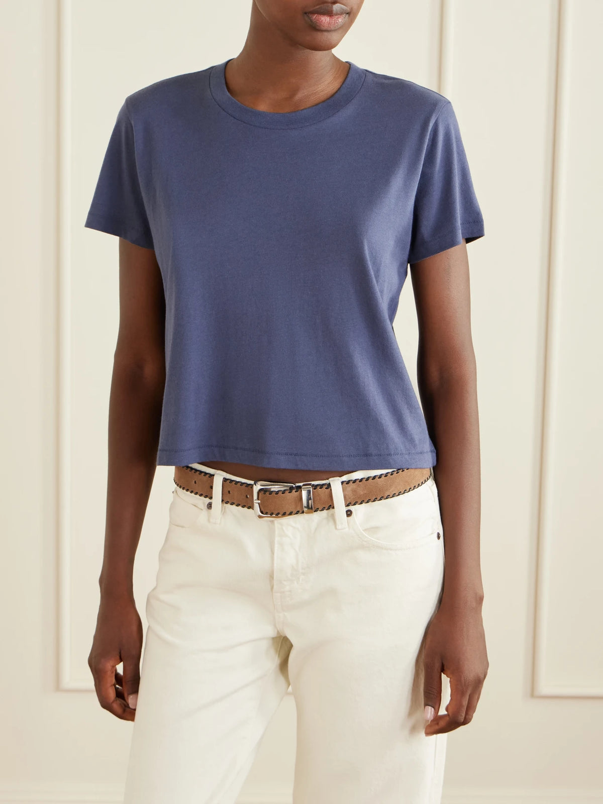 ÉTERNE Cotton And Modal-blend Jersey T-shirt
