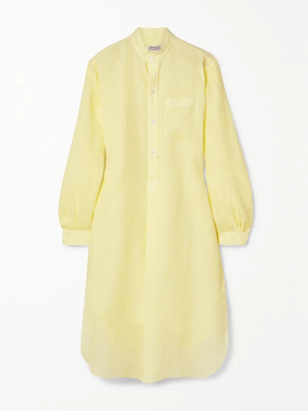 Elysee Oversized Linen Nightdress