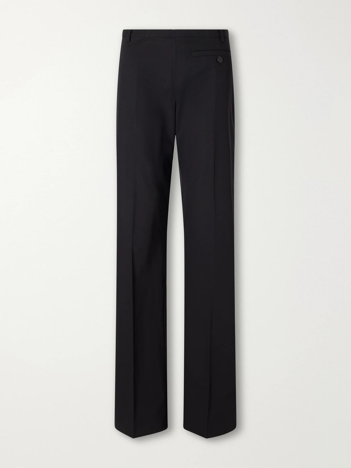 ST. AGNI 90s Wool-twill Straight-leg Pants