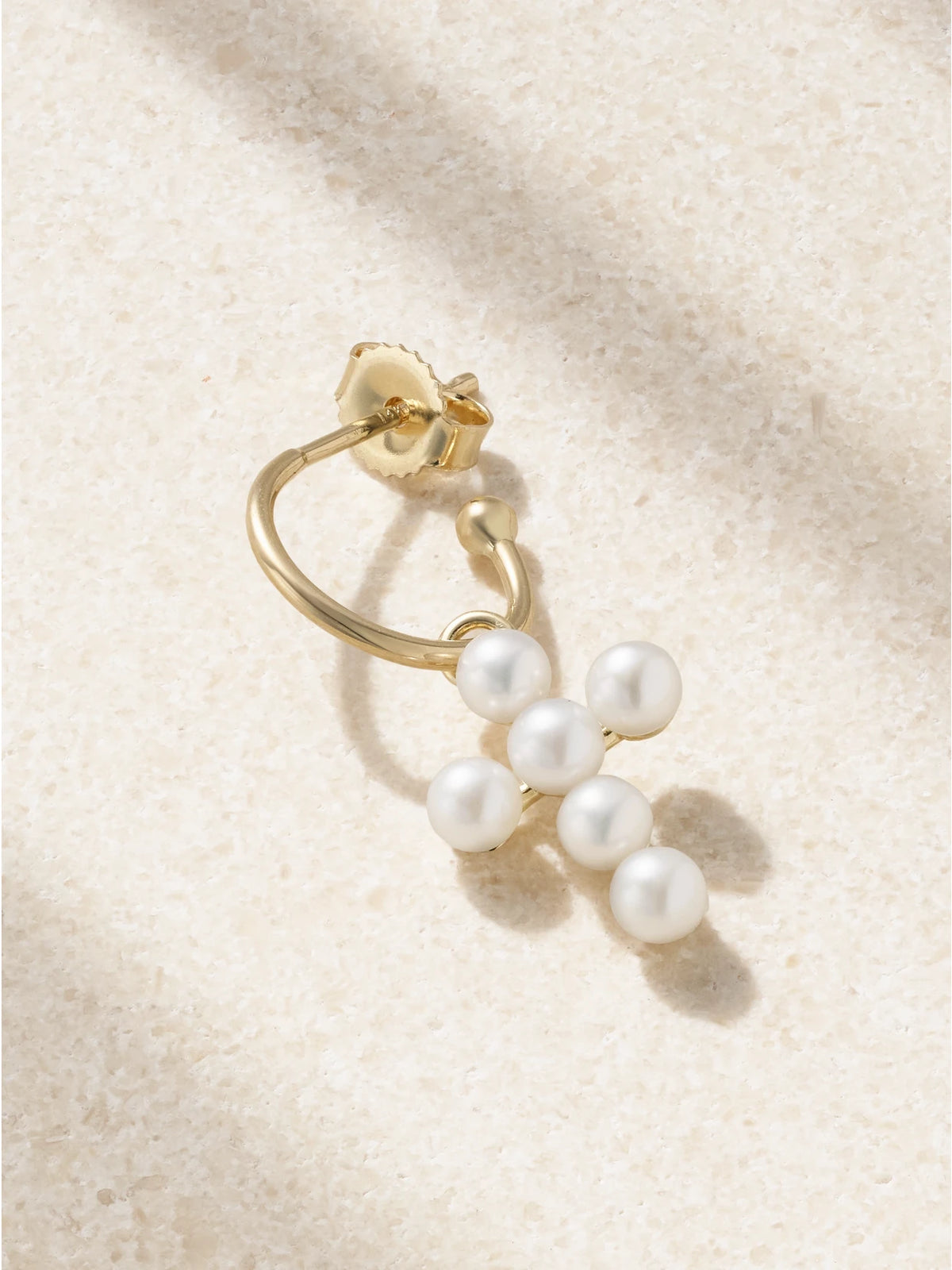14-karat Gold Pearl Single Earring