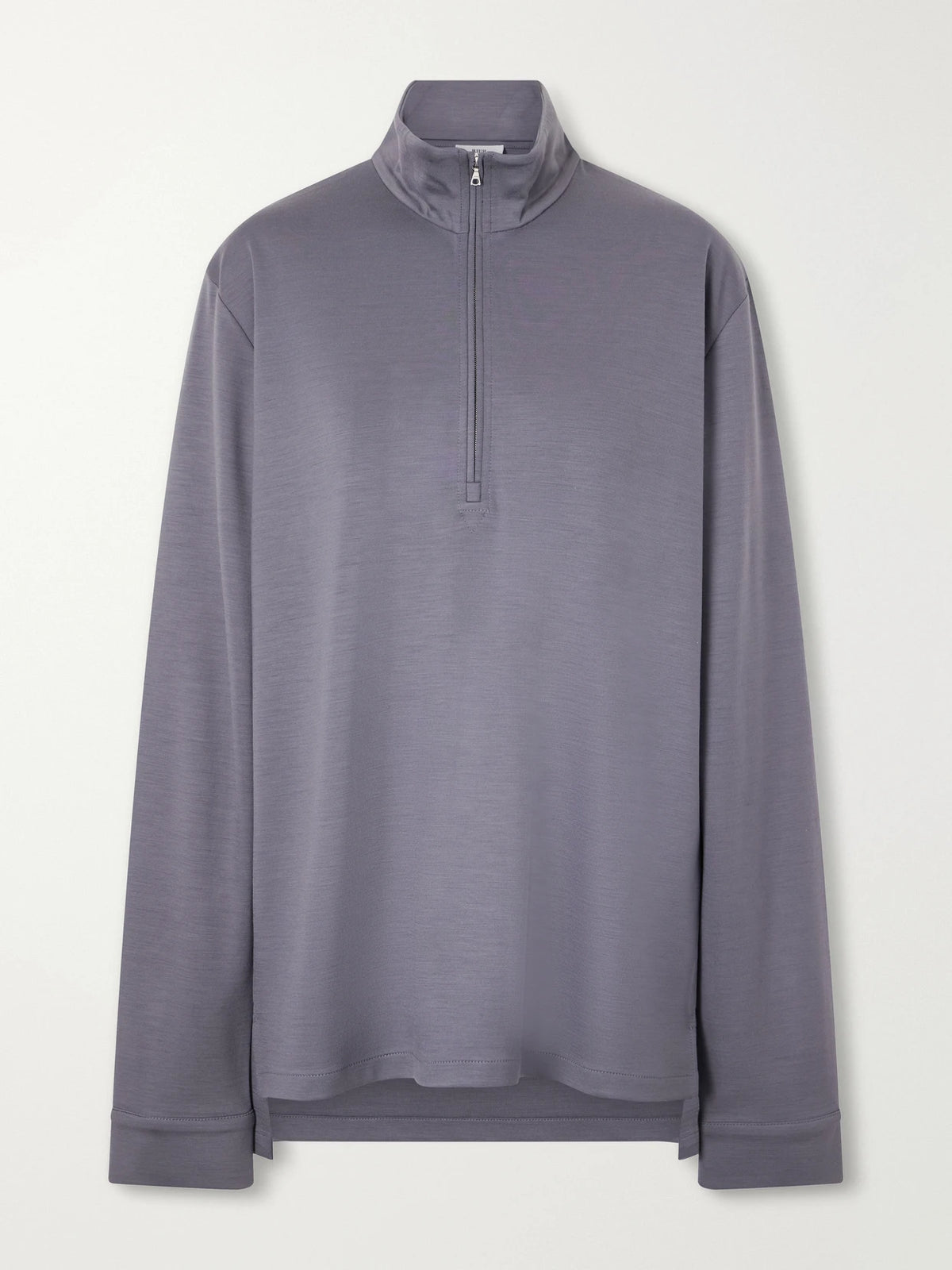 RIER Polar Jogging Virgin Wool Half-zip Sweatshirt