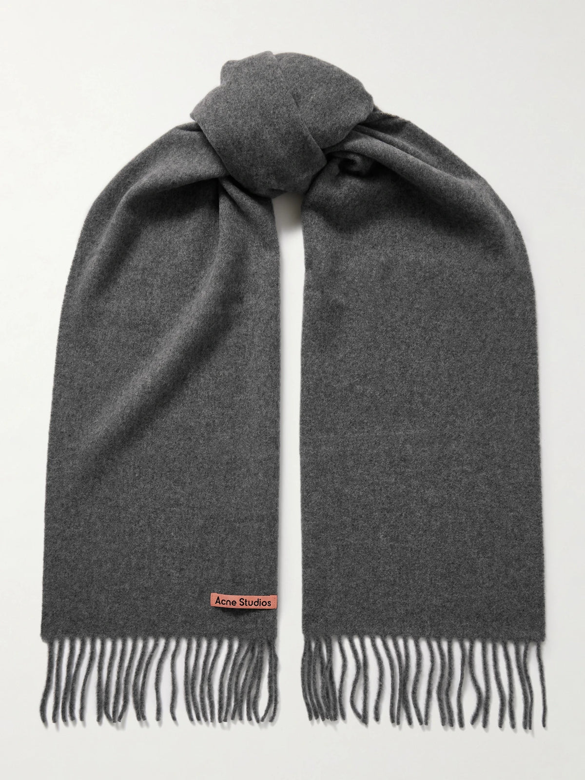 Fringed Wool Scarf