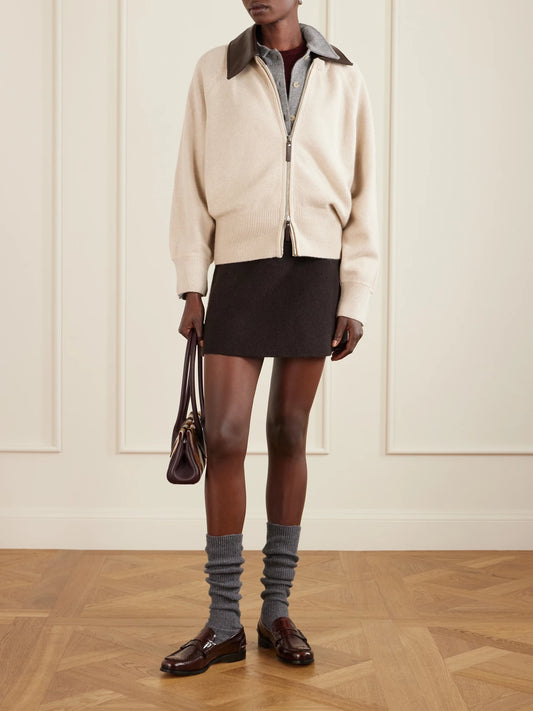 Venus Baguette Patchwork Leather And Suede Shoulder Bag