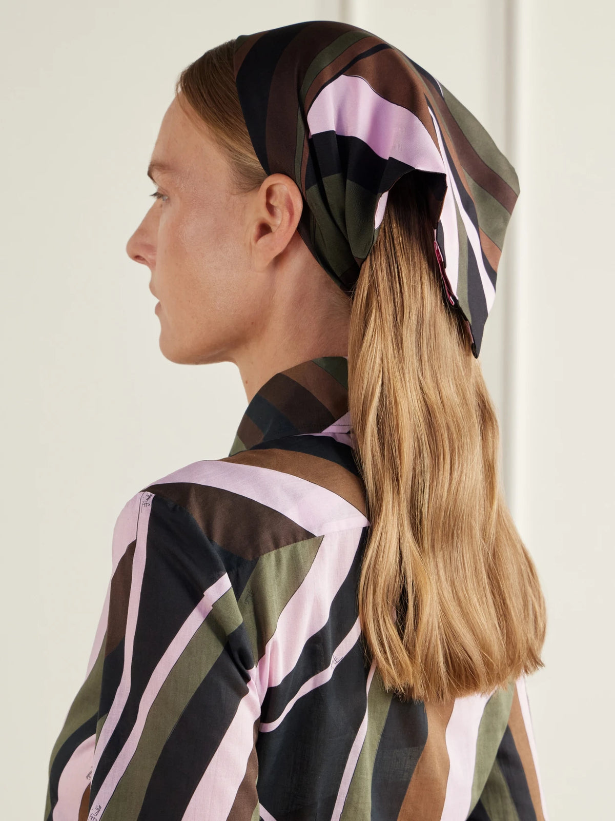 PUCCI Printed Silk-twill Bandana