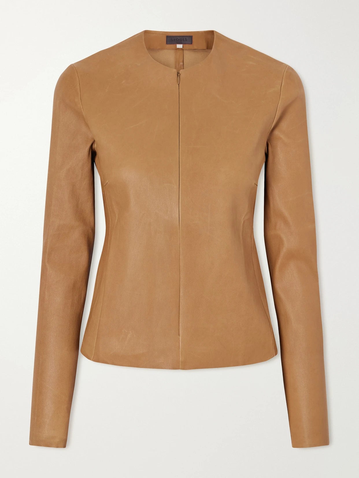 Imany Leather Top