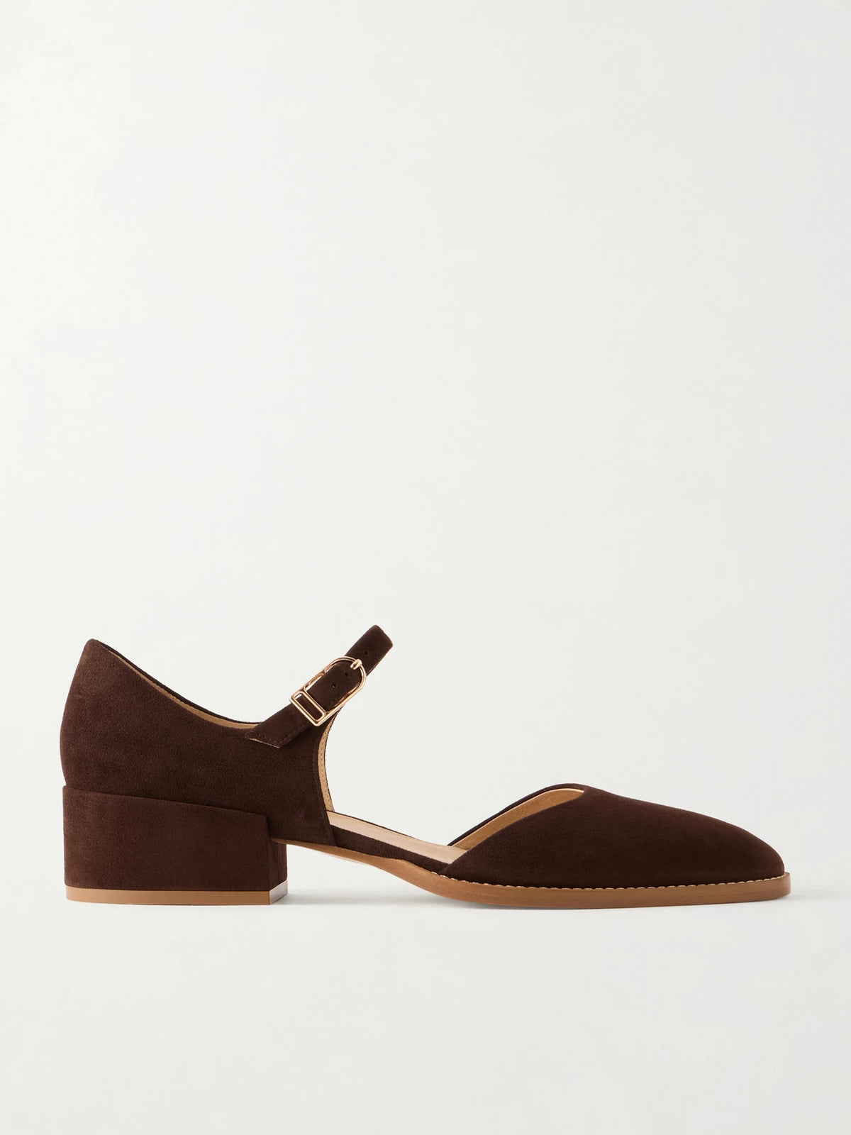 Riley Suede Mary Jane Flats